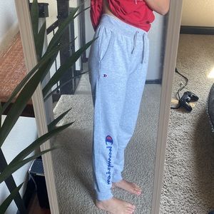 Light Grey Champion Sweatpants (S)